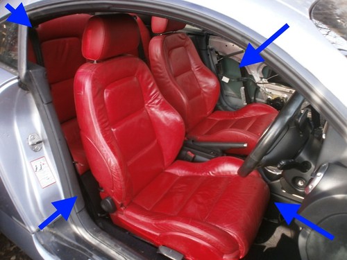 Audi mk1 red rare full - audi,