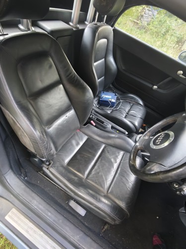 Mk1 audi black seats front - mk1,